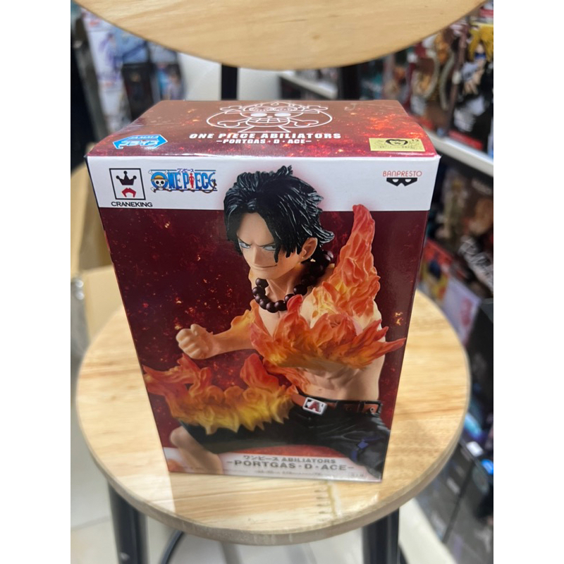 Mô hình ace đấm lửa chính hãng banpresto - One piece figure