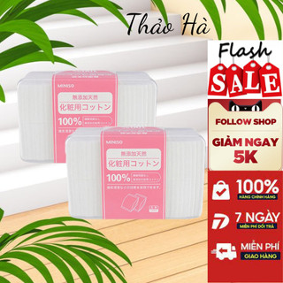 bông tẩy trang Miniso - 1000 miếng