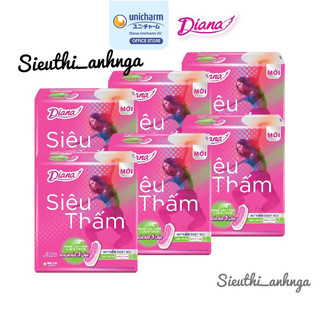 Băng Vệ Sinh Diana Siêu Thấm Siêu Mỏng Bịch 6 Gói