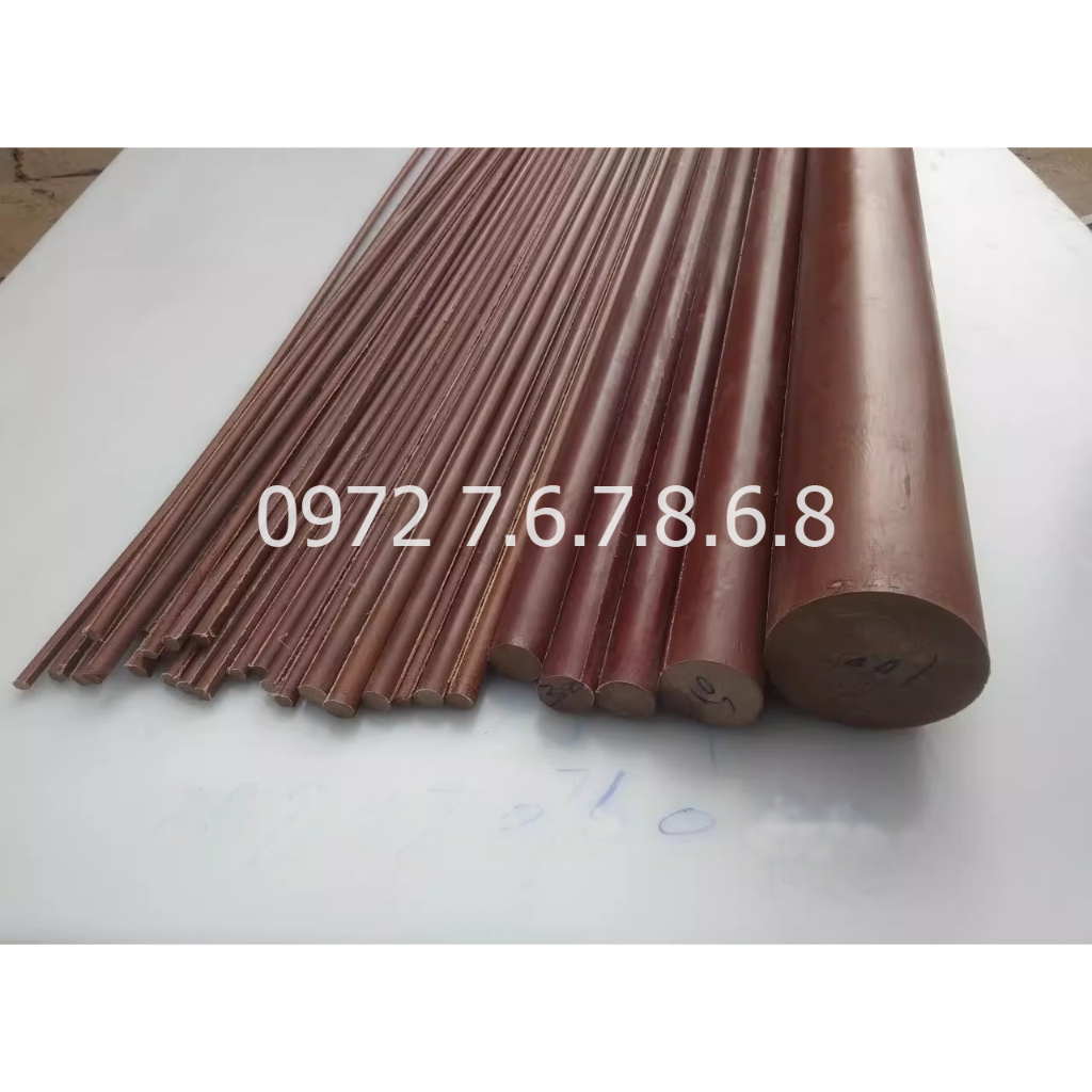 Cây Phíp Tròn Đặc Φ35, Dài 1 mét ---