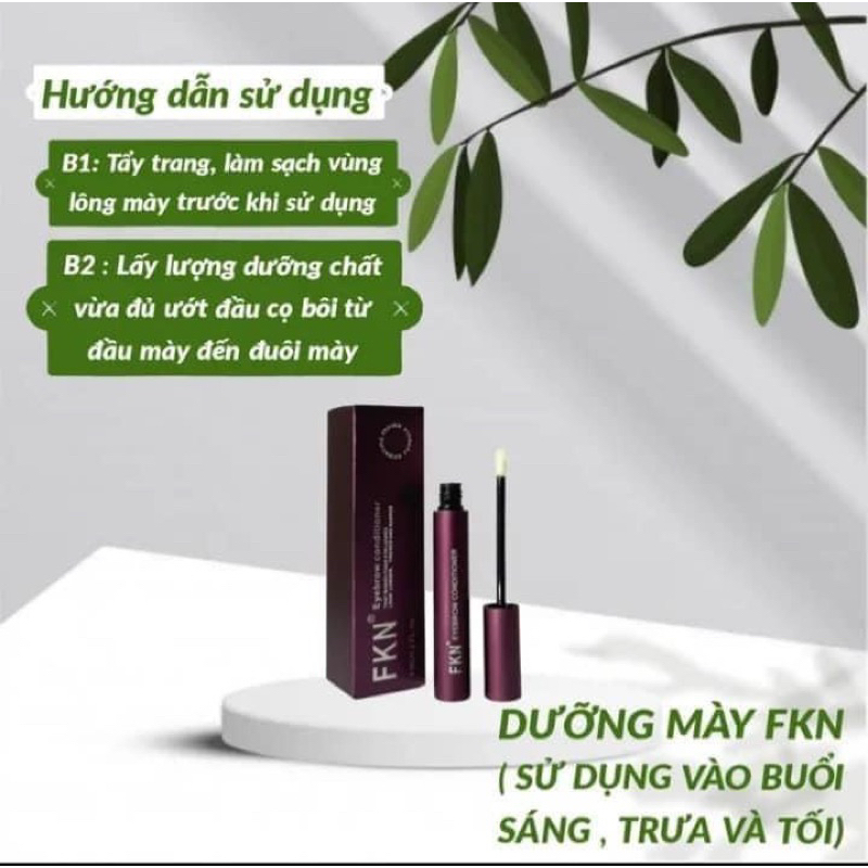 COMBO DƯỠNG DÀI MI MÀY FKN - 5ML
