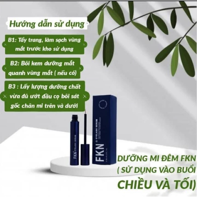 COMBO DƯỠNG DÀI MI MÀY FKN - 5ML