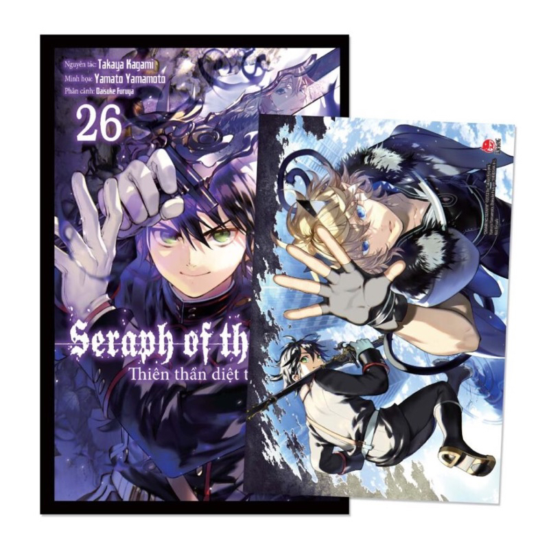 Truyện tranh - Thiên Thần Diệt Thế - Lẻ tập 25 26 27 28 29 - Seraph Of The End - Tặng Kèm Poster