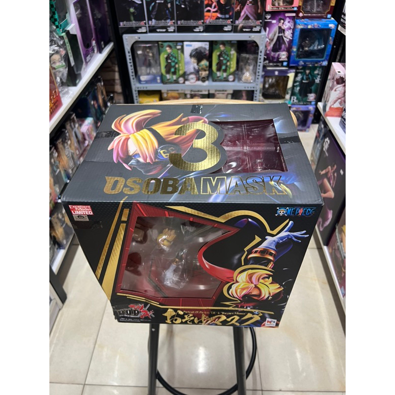 Mô hình one piece cao cấp - Sanji pop mặt nạ soba chính hãng megahouse