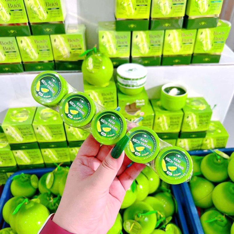 Kem Siêu Kích Trắng Vitamin Grapefruit Essence CHÍNH HÃNG SON Cosmetic, Kích Trắng Vitamin B10 MỚI