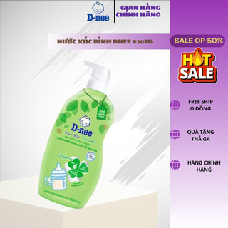 Nước rửa bình/ xúc bình sữa Dnee Thái Lan 600ml mẫu mới ....