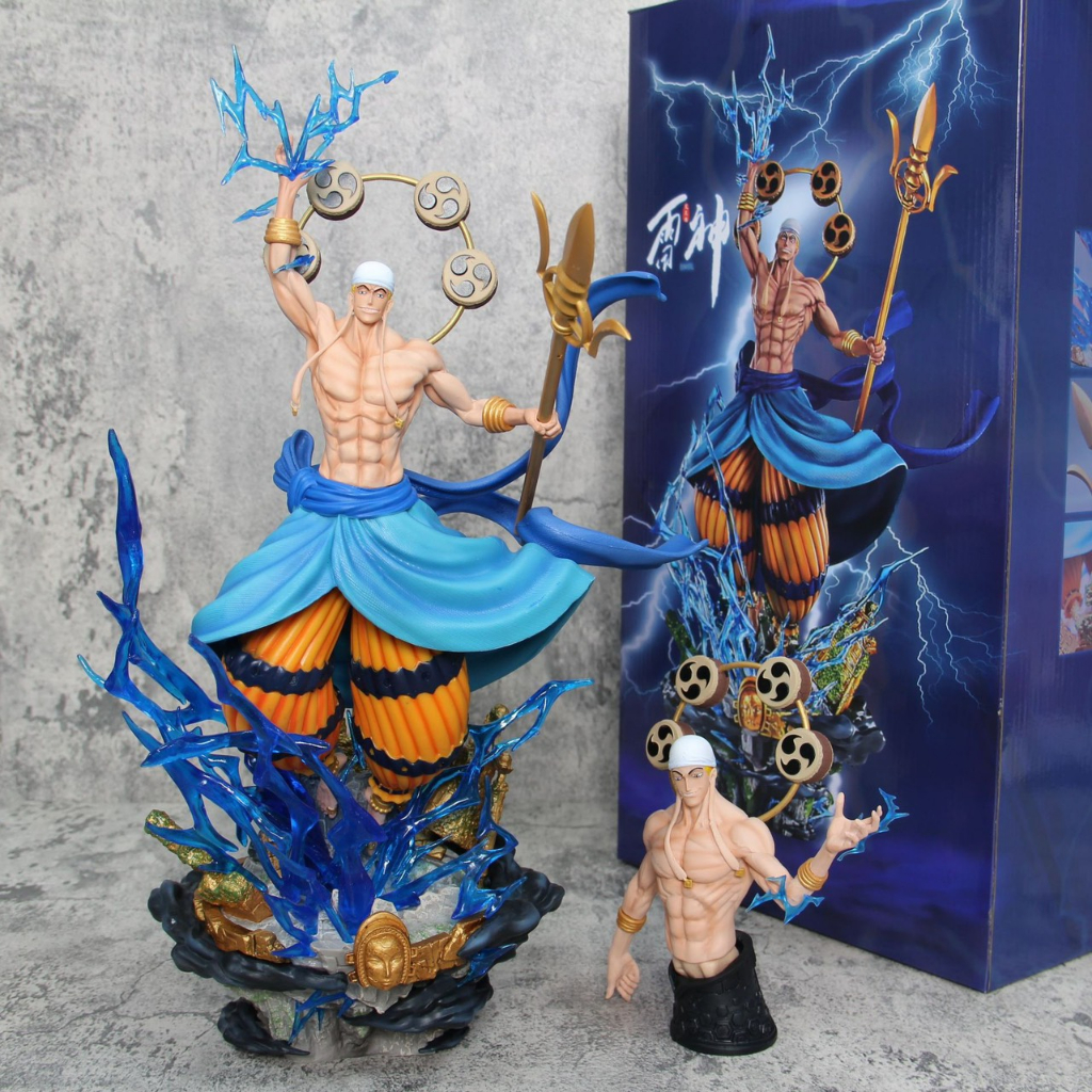 MÔ HÌNH NHÂN VẬT THẦN SẤM ENEL ANIME ONE PIECE,FIGURE, SƯU TẦM TRANG TRÍ DECOR, LIGHT STORE MOHINH