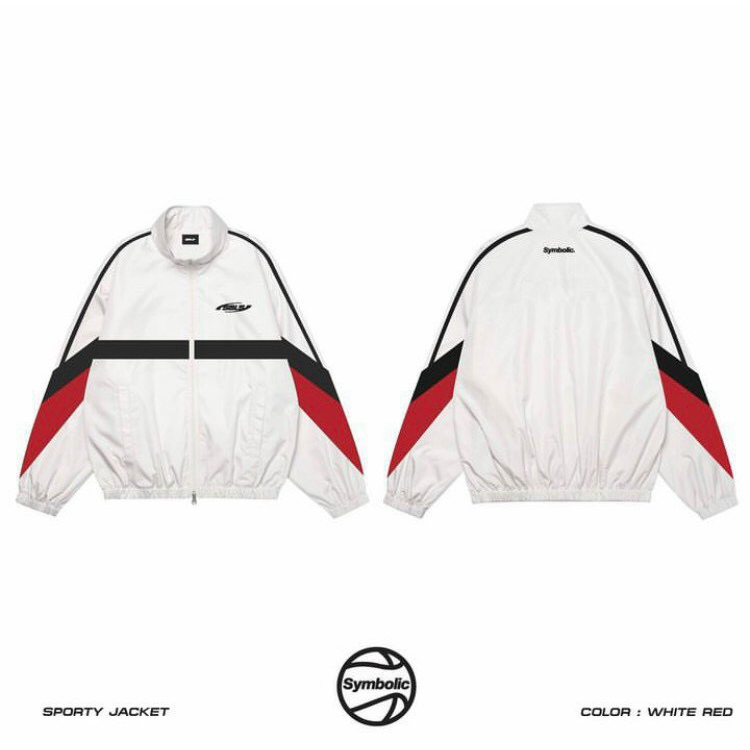Áo Khoác Dù  unisex Sporty Jaker Symbolicx form rộng 3 màu
