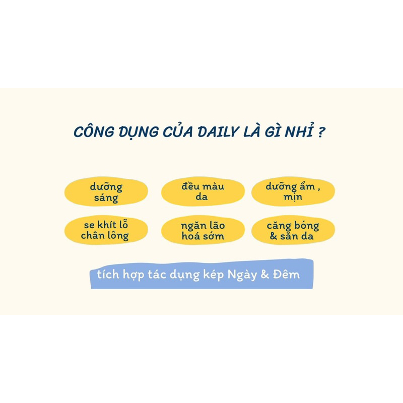 KEM DƯỠNG DA MẶT EXTRA DAILY 2in1