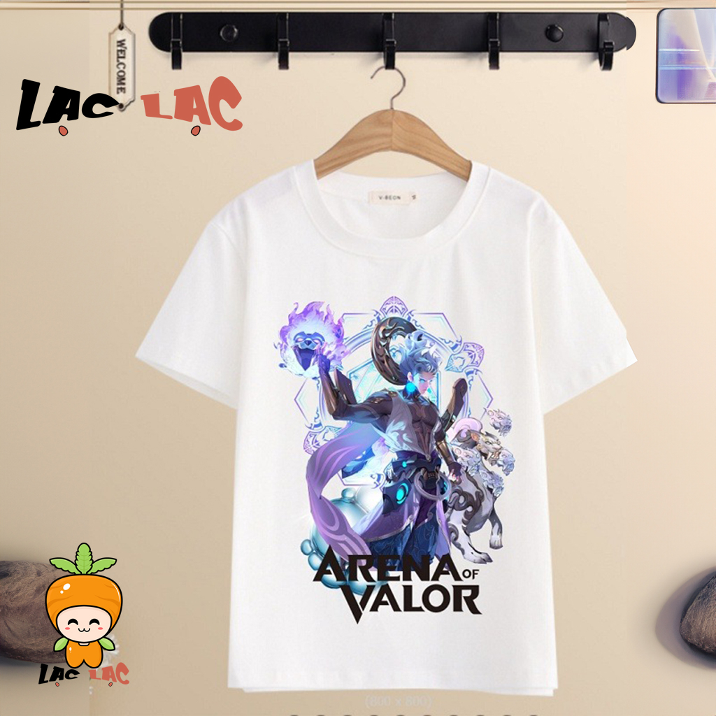 Áo thun Liên Quân Mobile Áo Thun màu trắng cực chất đủ size cho bé