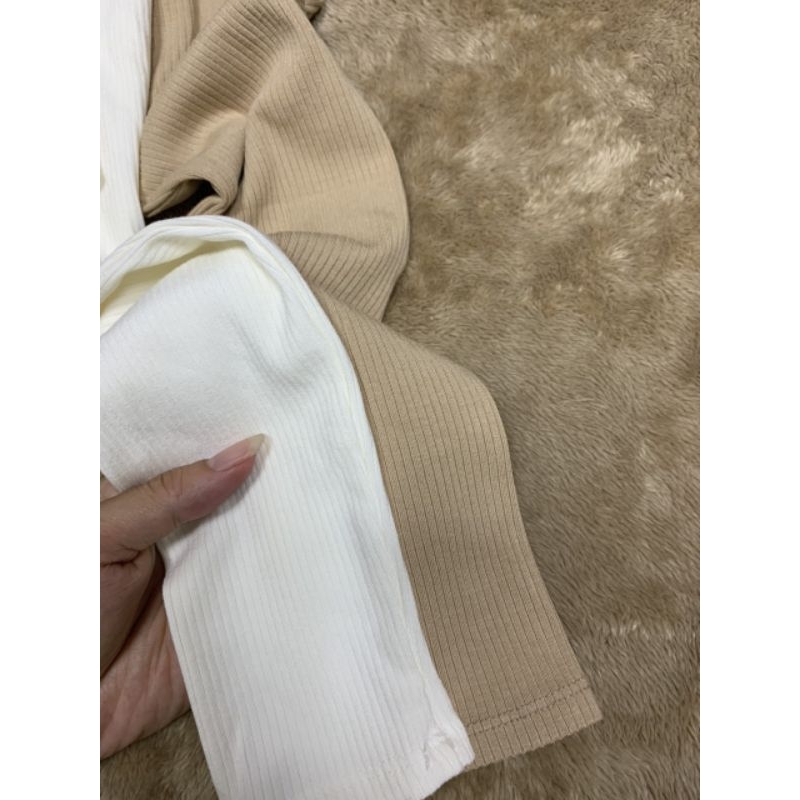 Áo thun, khoác cardigan croptop tay dài len tăm cho nữ, bé gái size đại - dư xịn