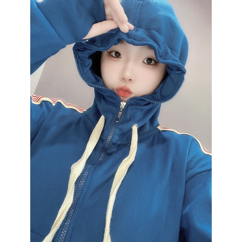 XƯỞNG ÁO KHOÁC / Áo khoác chạy 1 sọc bản to _ QHstore