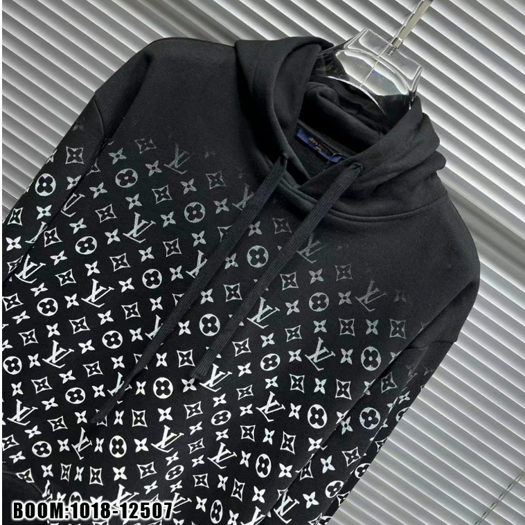 🔥Hot 2023🔥Áo hoodie LV họa tiết monogram_Áo Khoác Hoodie Lv Dập Nổi Có Khóa hot trend Nam nữ New 2023