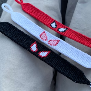 Vòng tay Spider-Man Bracelets DIY handmade tình bạn