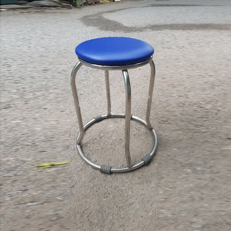 Ghế đôn đệm Inox