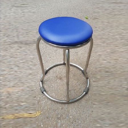 Ghế đôn đệm Inox