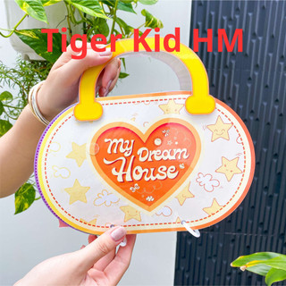 Học liêu ngôi nhà búp bê đồ chơi bằng giấy my dream house thay đồ cho búp bê h5