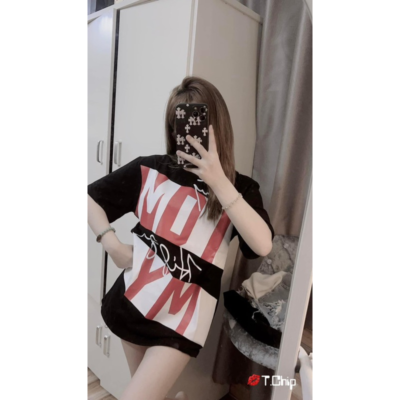 Áo phông siêu cấp Logo Tommy Hilfiger chữ ký . Hàng siêu cấp chất đẹp. Fom to rộng giấu quần mặc đôi thoải mái