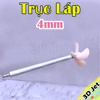 Trục Láp Tàu 4mm Thuyền RC, lap tau, trục láp tàu ghe chân vịt cánh quạt RC, cv, canh quat, tau thuyen
