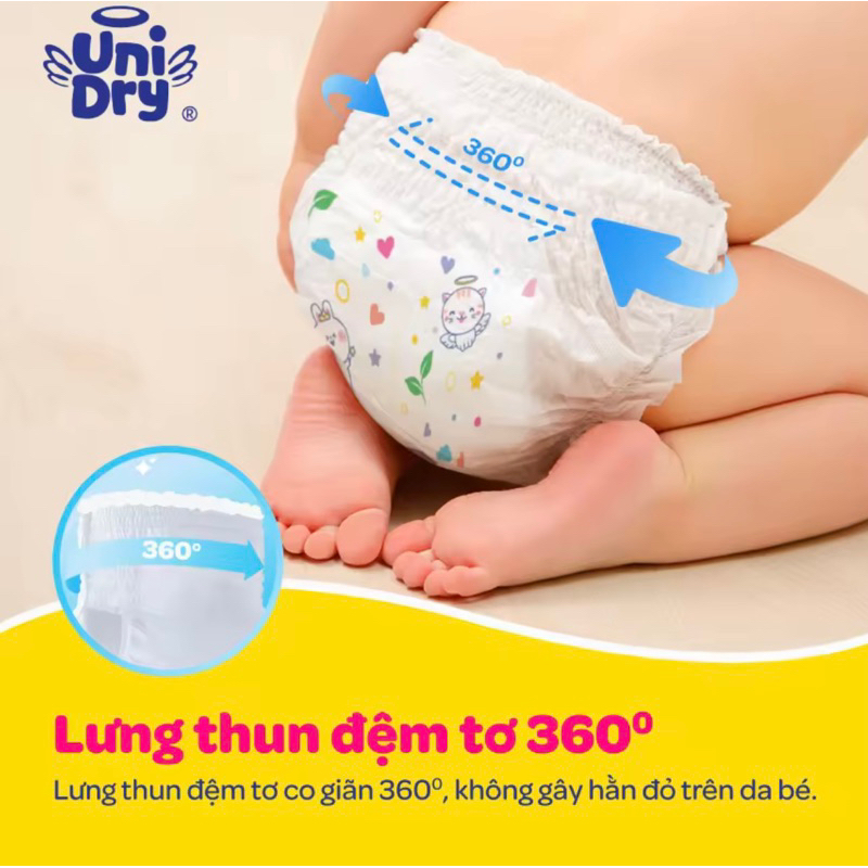 Tã quần unidry XL60  mẫu mới