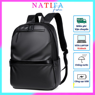 Balo Đựng Laptop Đi Học Nam Nữ Đa Năng Thời Trang Hàn Quốc - NATIFA