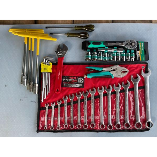 Combo 8 món dụng cụ sữa chữa xe đầy đủ