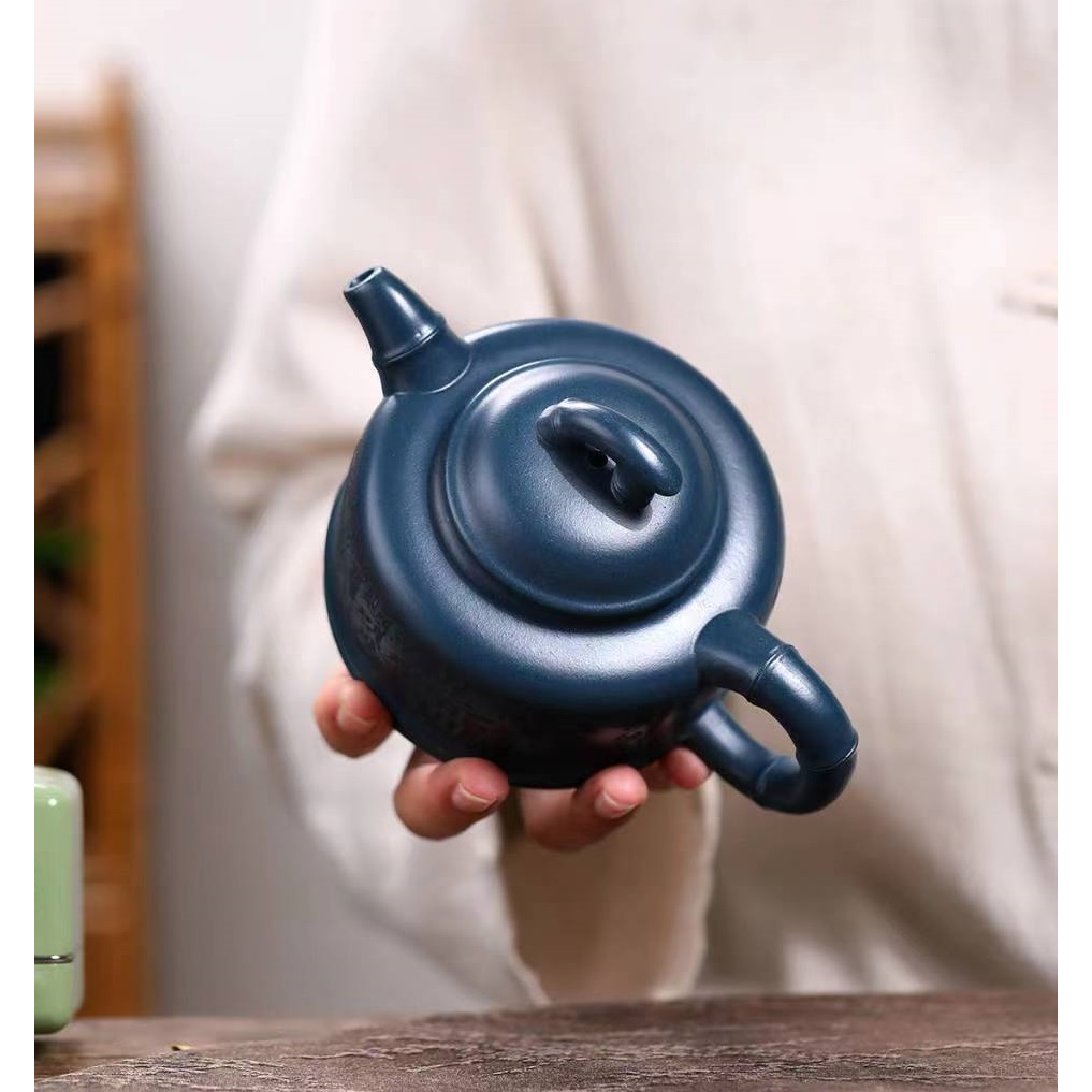 Ấm Tử Sa Nghi Hưng Trúc Tiết Trúc Vận 300 ml