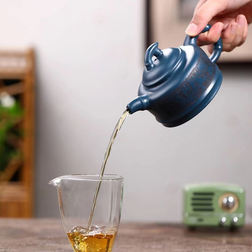 Ấm Tử Sa Nghi Hưng Trúc Tiết Trúc Vận 300 ml