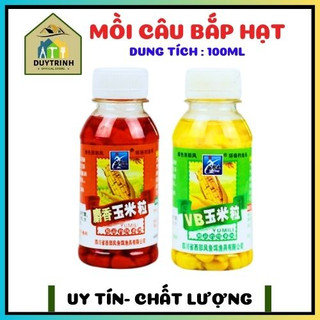 Mồi bắp hạt câu cá, ngô ngâm câu cá chai 100ml