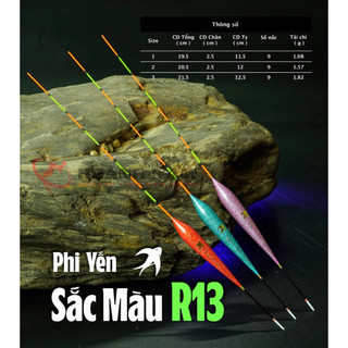 Phao phi yến sắc màu - r13