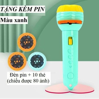 Đèn pin chiếu 80 hình cho bé