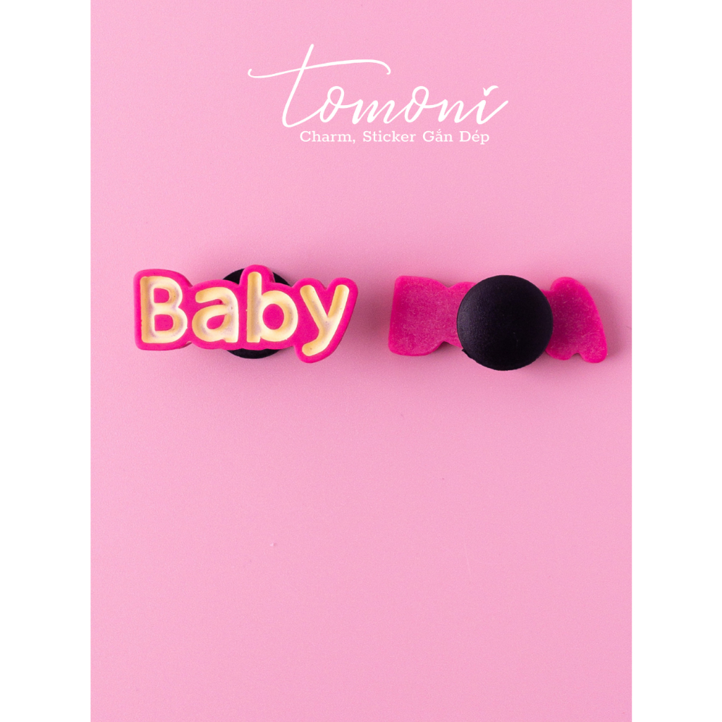 Sticker Gắn Dép Sục - Jibbitz, Hình Charm Trang Trí Giày Dép DIY Cute - HQ67