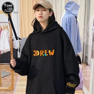 Hoodie drew Gấu, from rộng, nam và nữ