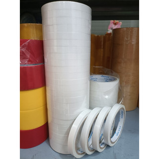 1 cây (25 cuộn) băng keo 2 mặt trắng 12mm