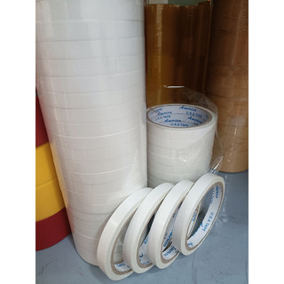 1 cây băng keo 2 mặt trắng 12mm