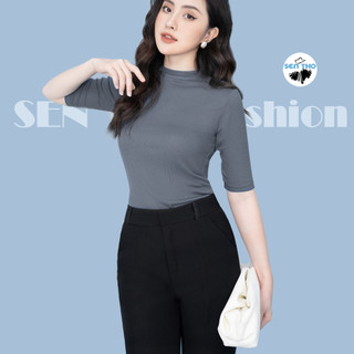 Quần Tây Âu Nữ Công Sở, Màu Đen Đơn Giản, Chất Vải Vitex Cao Cấp, Cạp Cao, Sang Trọng Thanh Lịch - Quần Âu B.S.K