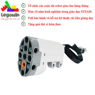 Motor servo 88004 tương thích bộ lắp đồ chơi lắp ghép lắp ráp 9686-technic-education