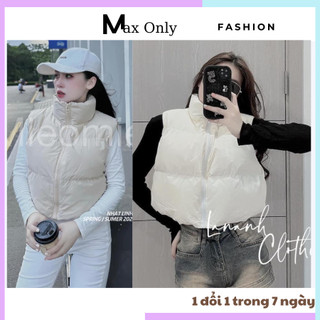 Áo phao nữ hottrend, áo khoác gile nữ cao cấp MAX ONLY