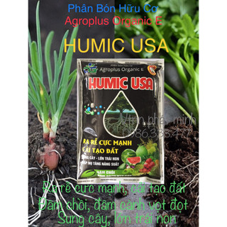 Phân bón hữu cơ humic usa , ra rễ cục mạnh, cải tạo đất