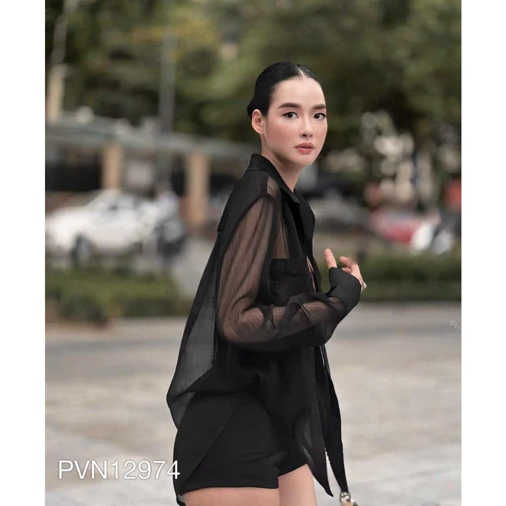 Bộ Jum đi đôi khoác sơ mi