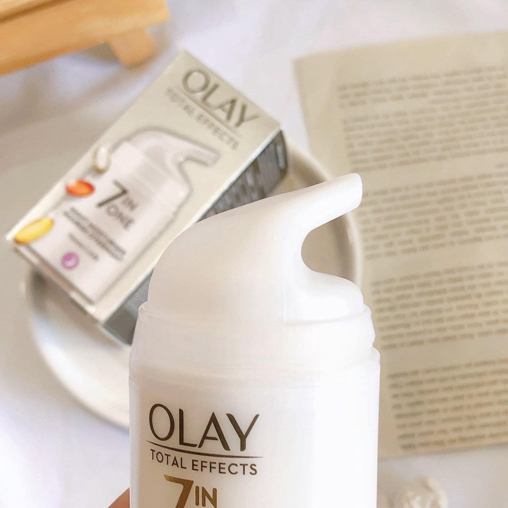 Kem Dưỡng Olay Total Effects 7 In 1 Ngày và Đêm dưỡng da, tái tạo và làm đẹp da một cách tối ưu, chống lão hóa 50ml