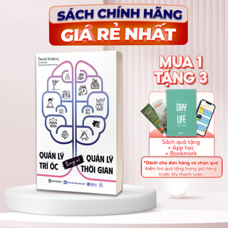 Sách quản lý trí óc thay vì quản lý thời gian - tối đa hóa hiệu suất công việc, thăng hạng cả sự nghiệp lẫn cuộc sống