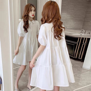 đầm babydoll nhiều màu có cúc tay phồng xinh xắn ( thời trang bigsize vicky.g anitagreen) N923