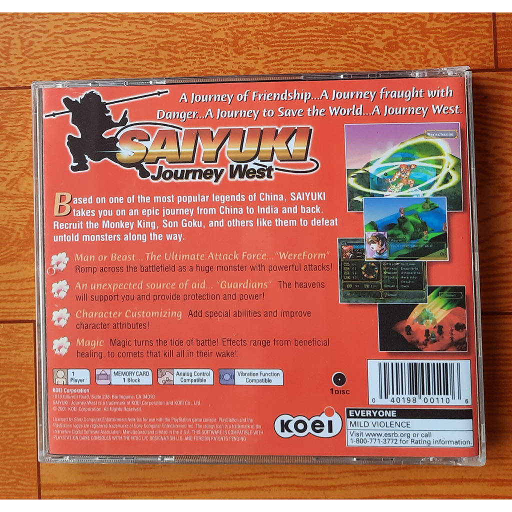 Game ps1 Tây du ký dàn trận no brand