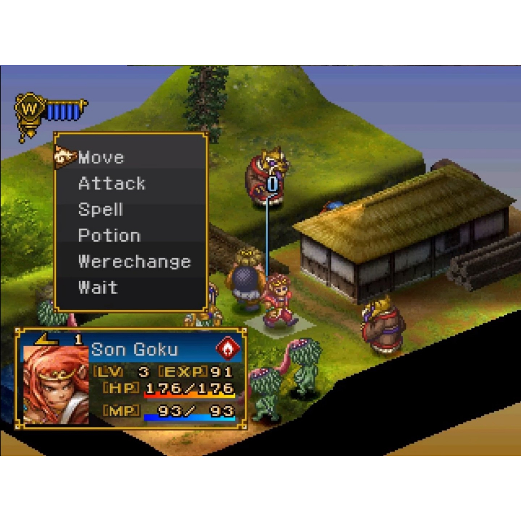 Game ps1 Tây du ký dàn trận no brand