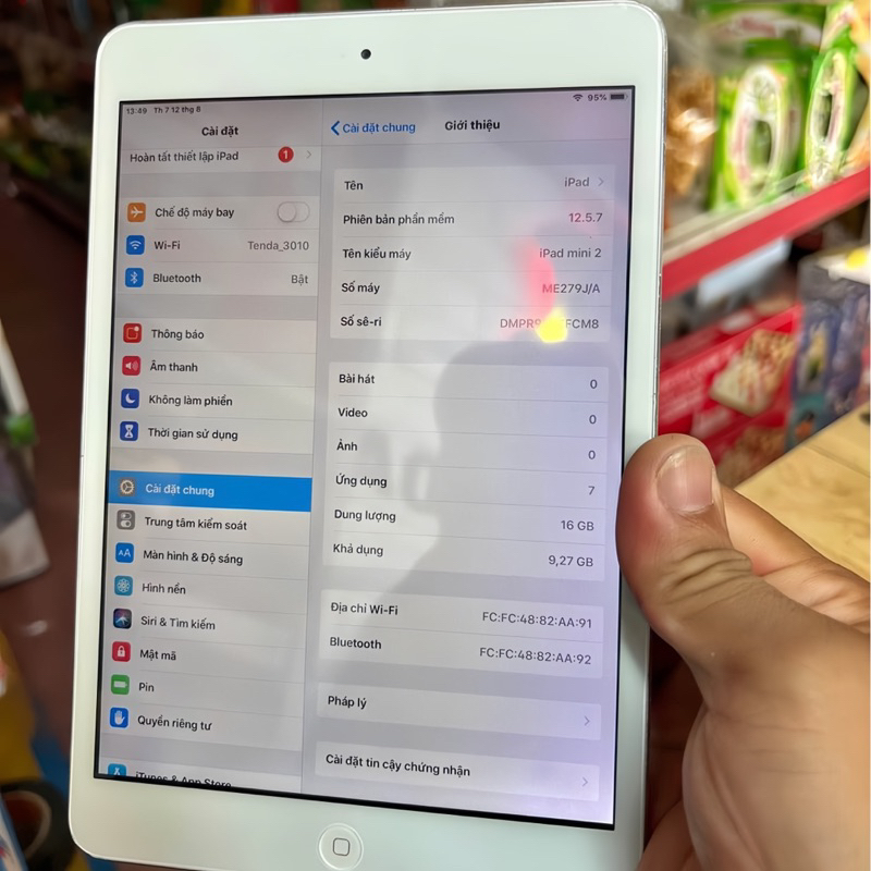 Máy tính bảng Pad Mini 2 màn hình 7.9inch - Bảo hành 6 tháng, hỗ trợ đổi trả trong 7 ngày