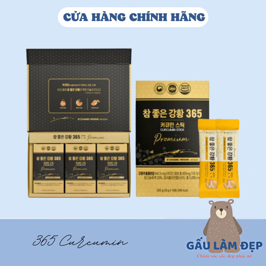 Thạch nghệ Nano 365 Collagen Premium Tăng Cường Sức Khỏe Hàn Quốc