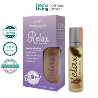 Tinh Dầu Lăn Relax Himalaya 10ml Chính Hãng - Thư Giãn Tinh Thần, Giúp Ngủ Ngon