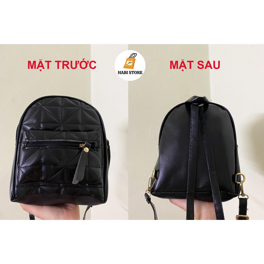 Balo Nữ Thời Trang, Balo Mini ô Trám Da Mềm Siêu Hot Giá Rẻ Chất Lượng hiết Kế  Cá Tính Mẫu Túi Hot Nhất