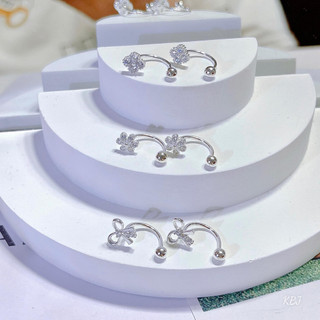 BÔNG TAI BẠC TA CỎ 4 LÁ KIỂU MỚI